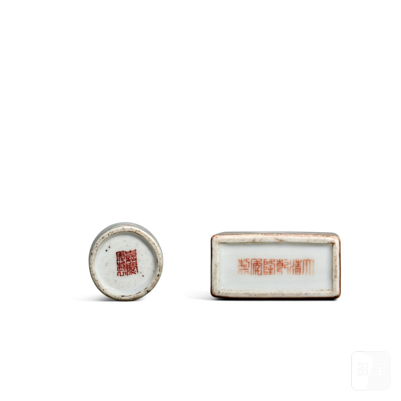 Six snuff bottles, Qing dynasty | 清 鼻煙壺六件 - 图3